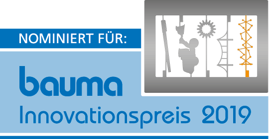 Nominiert für den bauma Innovationspreis 2019